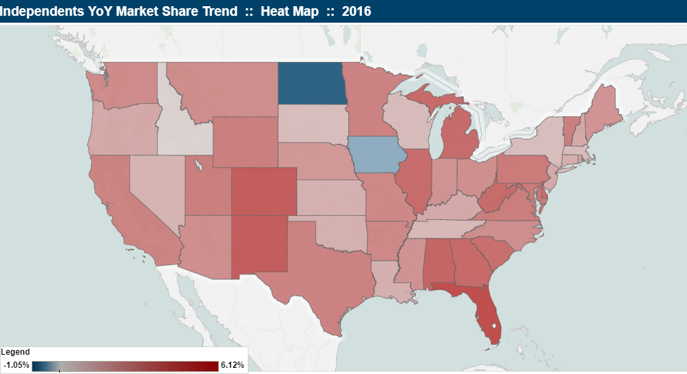 Market Share Change by State graph 1